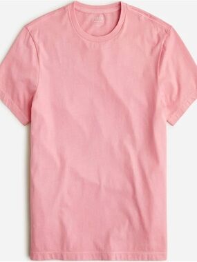 J. Crew Pink Short-Sleeve Crewneck Tee